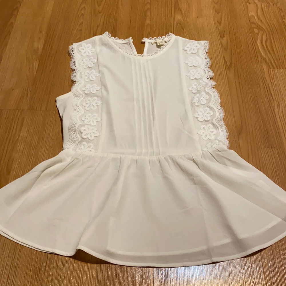 Monteau white blouse